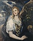 Unknown Artist Saint Mary Magdalene By El Greco painting